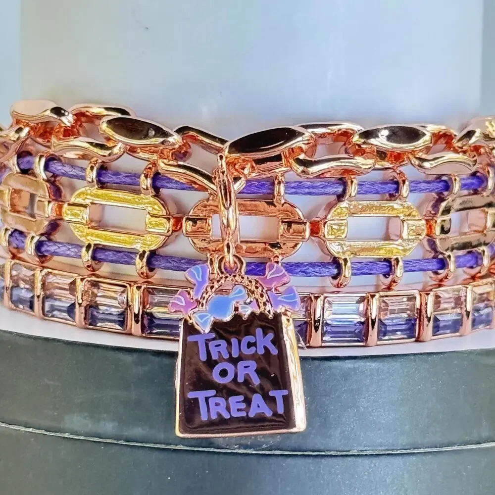 Bomb Party Halloween Stack "The Chicest Treat" Trick or Treat Rose Gold - Picture 1 of 6